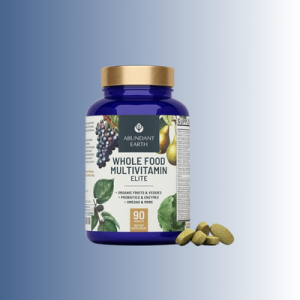 Whole Food Multivitamin for Women, Daily Multi Vitamins Supplements for Men/Mens Multivitamins + B Complex, Probiotic Multi Enzyme, Omegas for Organic Energy, Mood, Digestion 90ct